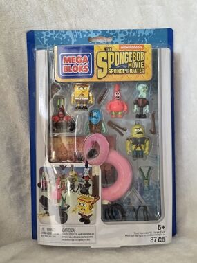 ​Mega Bloks SpongeBob Movie Sponge Out of Water Post-Apocalyptic Figure Pack
